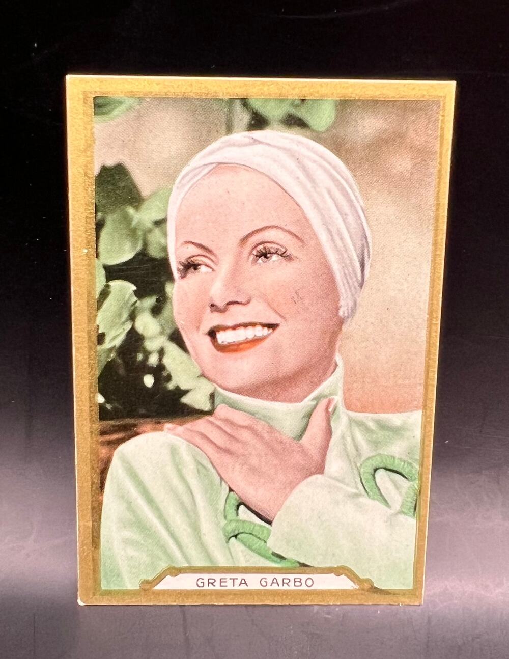 RARE German 1935 Gold Dollar Filmbilder Greta Garbo Card Ninotchka Grand Hotel